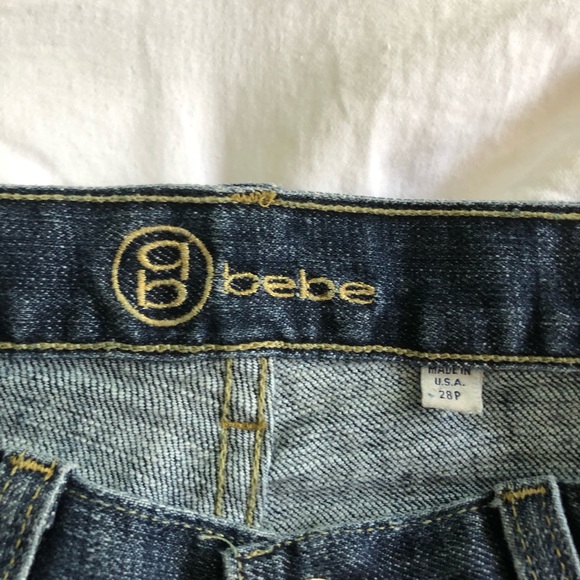 bebe women’s size 28P jeans. - Picture 6 of 7